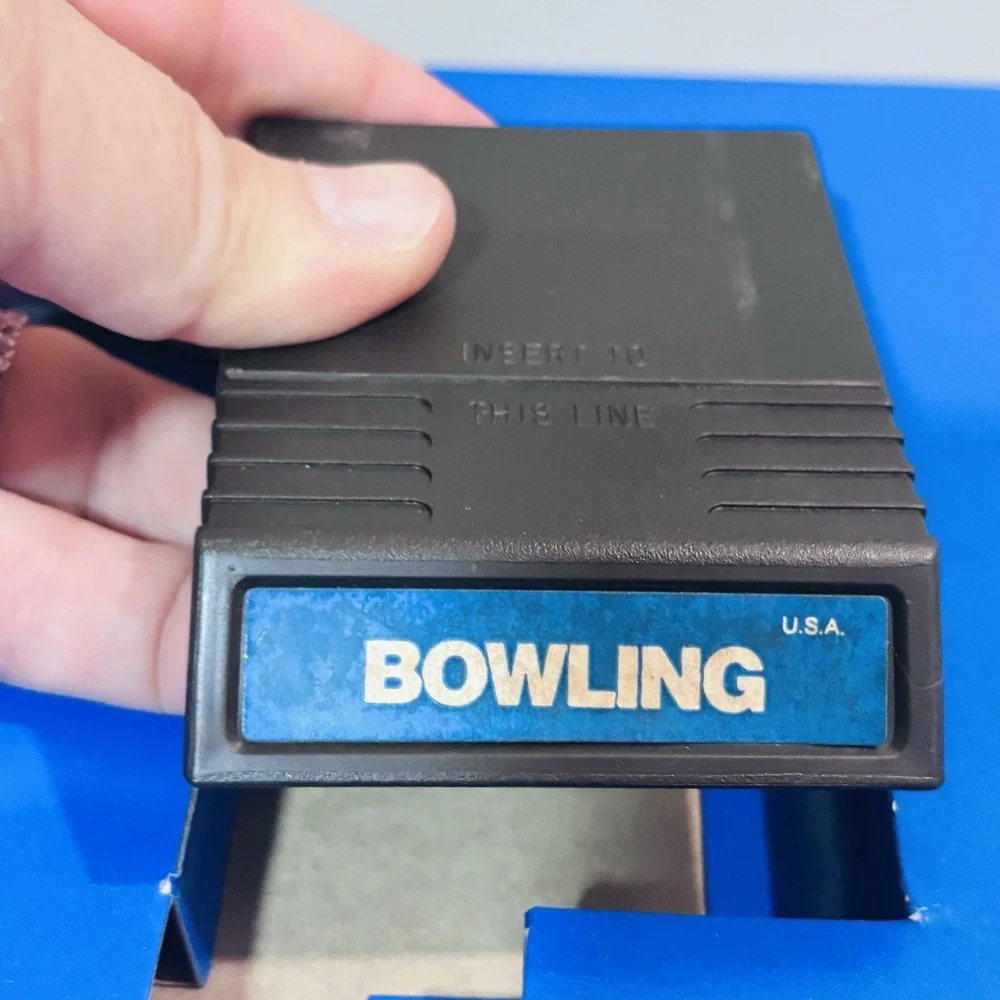 Intellivision PBA Bowling Game with Box, Manual & Overlays Video Game System